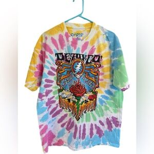 Men’s Dead & Co Concert Sphere Shirt XL Tie Dye Liquid Blue
